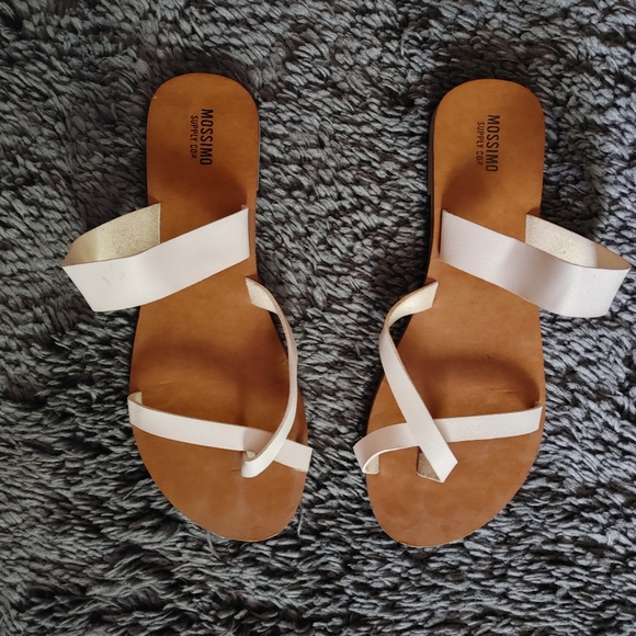 Mossimo Supply Co. Shoes - White Mossimo Supply Co. Sandles